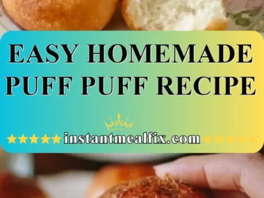 Delicious homemade puff puff served on a plate, perfect for snacking.