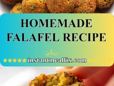 Delicious homemade falafel served with fresh vegetables and tahini sauce