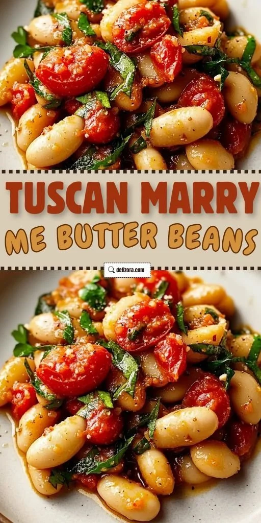 Creamy Tuscan butter beans in a delicious heart-stealing recipe