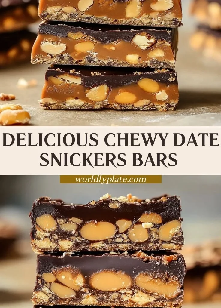 Healthy Date Snickers Bars for a guilt-free dessert option.