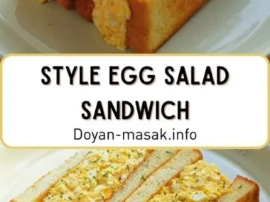 Delicious homemade egg sandwich on a toasted bun with fresh ingredients