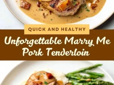 Marry Me Pork Tenderloin, a delicious and tender pork dish perfect for romantic dinners.
