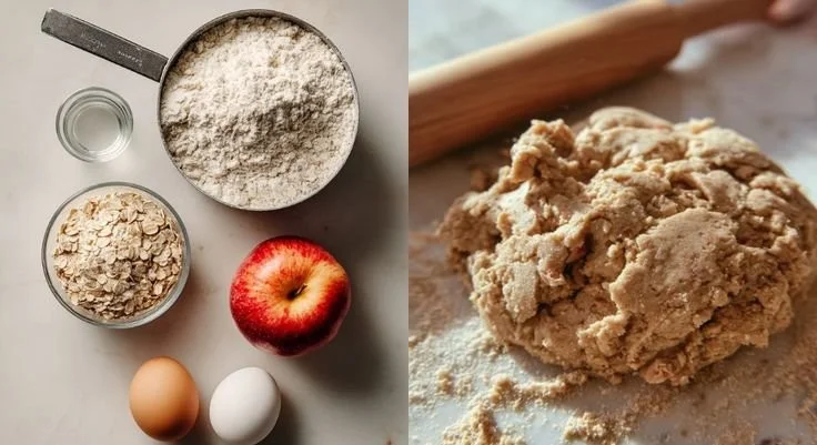 Homemade Apple Crisp Dog Treats for healthy canine snacking