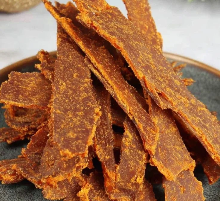 Homemade dehydrator pumpkin leather dog treats for pets