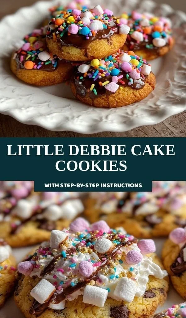 Delicious Little Debbie Cake Cookies in various flavors arranged on a plate.