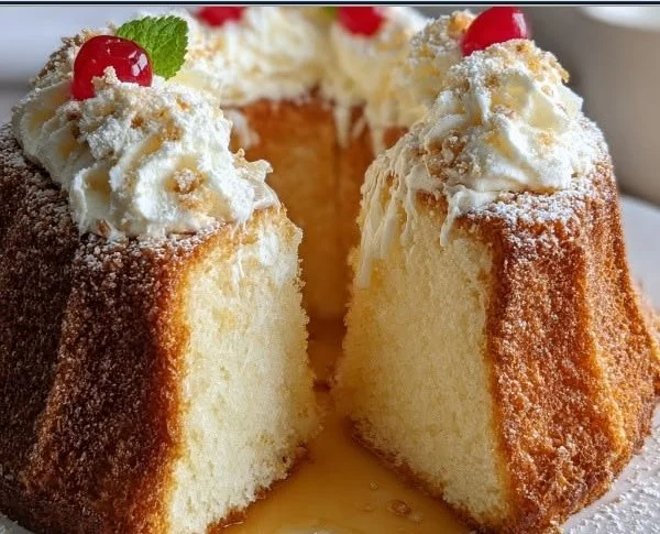 Slice of Million Dollar Cream Cheese Pound Cake on a plate