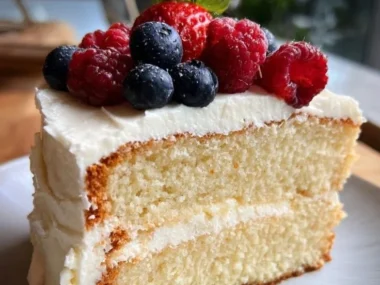 Minimalist Valentines Cake with elegant design and romantic colors