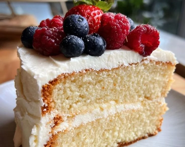 Minimalist Valentines Cake with elegant design and romantic colors