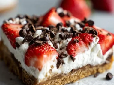 Assorted no bake Valentine's Day desserts on a festive table.