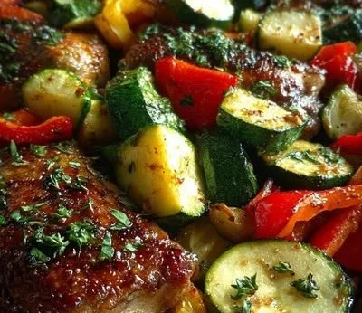 Family enjoying a delicious sheet pan dinner together