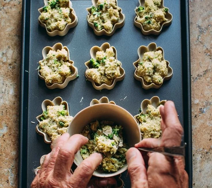 Wholesome homemade dog treats with broccoli and chicken for healthy pups
