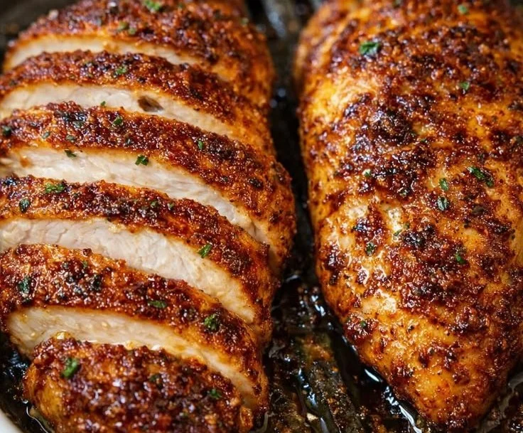 Juicy air fryer chicken recipe cooked to perfection