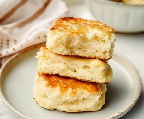 Deliciously buttery swim biscuits ready to be served.