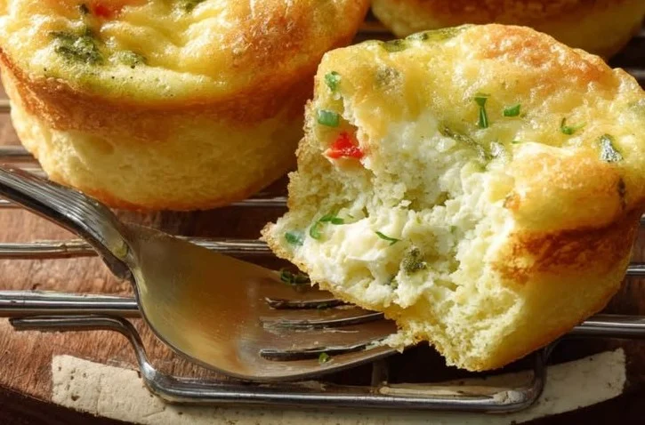 Delicious cottage cheese egg muffins, perfect for a healthy breakfast