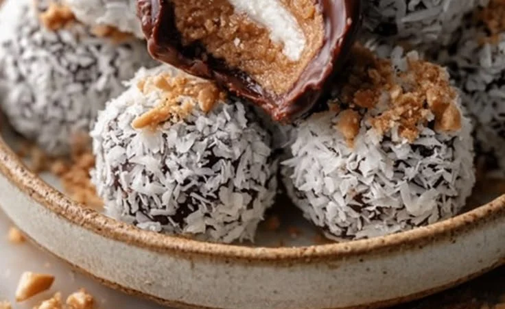 No Bake Moose Farts dessert recipe with chocolate and marshmallows