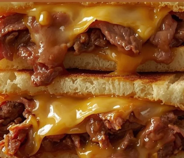Slow Cooker French Dip Sandwiches with juicy beef and savory broth