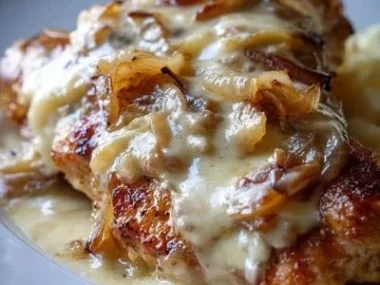 Delicious Texas Roadhouse Smothered Chicken served with savory toppings