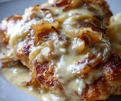 Delicious Texas Roadhouse Smothered Chicken served with savory toppings