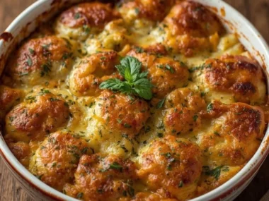 Delicious Zucchini Veggie Bake with fresh vegetables and spices